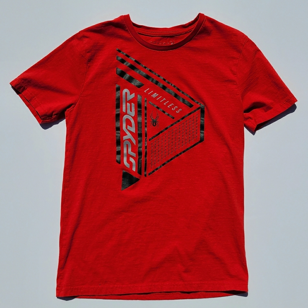 Spyder Boys red T-shirt